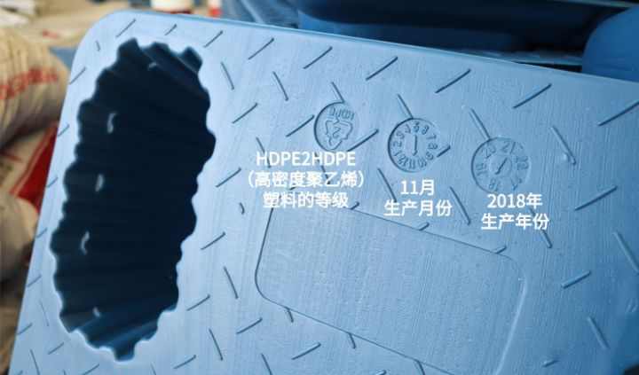 塑料托盤表面的鋼印標識都有什么意思?