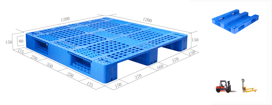 JSL-1212川字網格塑料托盤
